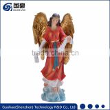 Wholesale church anniversary gift holy religious jesus manger angel statue