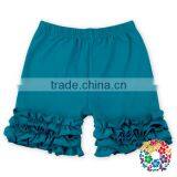 Stylish Design Solid Color Baby Ruffle Cotton Shorts Many Colors Cheap Baby Boy Shorts thumbnail-6