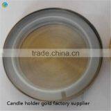 Silicone Ring Shining Gold Lid to Match Candle Jar thumbnail-2