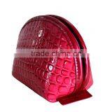 Leather Cosmetic Bag Pouch Clutch Makeup Bag Travel thumbnail-3