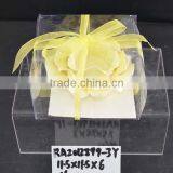 Hot Sale Ceramic Candle Holder With Flower Design for Valentine's Day & Wedding thumbnail-1