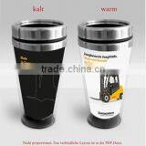 Color Changing Stainless Steel Hot and Cold Water Bottle thumbnail-3