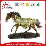 Elegant Souvenir Collectible Popular Custom Super Quality Resin Horse Statues thumbnail-1