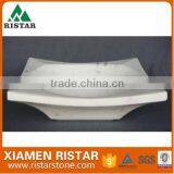 High Quality Natural Square White Marble Stone Bathroom Basins and Stone Sinks RST-RB101 thumbnail-1