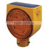 Solar Powered (Charging) Waterproof IP65 Barricade Traffic LED Fog Warning Sign Light MS-1140 thumbnail-1