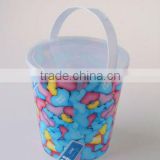 32OZ Colorful Eco-Friendly Plastic Popcorn Bucket With Lid
