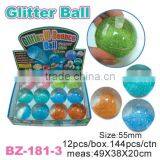 TPU Glitter Bouncy Ball thumbnail-2