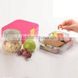 China Cheap Custom Hot Case Plastic Compartment School Lunch Box 2016 thumbnail-2