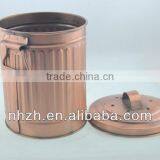 Copper Plating Ash Can