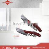 Stainless Steel Wine Cork Bottle Opener Stand Wiht Wood Handle thumbnail-1