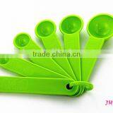 JH5504 New Design Colorful Plastic Measuring Spoon