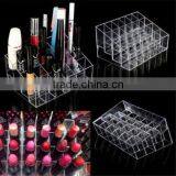 Clear Acrylic 24 Lipstick Holder Display Stand Cosmetic Organizer Makeup Case thumbnail-6