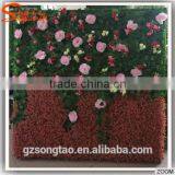 Best Selling Quality Customized Rose and Peony Artificial Flower Wall for Decoration thumbnail-3