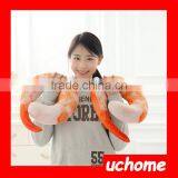 UCHOME 2017 Emulational Stuffed Plush Shrimp Neck Pillow Funny Shrimp Travel Pillow thumbnail-1