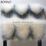 Thick 90mm Fur Height Knitted Long Pile Faux Fur Fabric Textile thumbnail-2