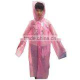 Factory Price Disposable Rain Poncho Raincoat for Kids thumbnail-2