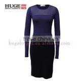 Silk And Wool Blend Kint Women Sweater Dress thumbnail-1