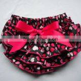Adorable Baby Diaper, Satin Baby Bloomers, Wholesale Baby Ruffle Bloomers thumbnail-3