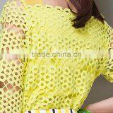 Self Portrait Dress Images of Ladies Casual Cold Shoulder Tops thumbnail-6