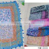 Newest Lady Novel Tassel Square Scarf