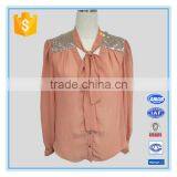 New Fashion Ladies Chiffon Blouse thumbnail-1