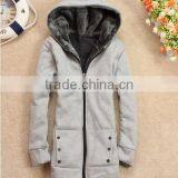 Fashion Women's Hoodie Coat Zipper Winter Autumn Thick Outerwear Lady Hoddy Jacket Clothes With Cap Hat thumbnail-3