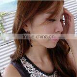 South Korean Butterfly Design Earrings for Girls,long Tassels Crystal Stud Earring thumbnail-6