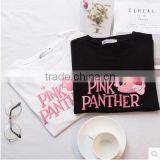 In the Summer of 2017 Cartoon T-shirt With Short Sleeves Loose Women Show Thin Coat Girlfriends thumbnail-2