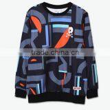 China Wholesale Cheap Custom Heather Allover Printing Hooded Sweatshirt Mens Printed Sublimation Sweatshirts thumbnail-1
