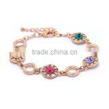 Zm33716a Fashion Wholesale Gold Plated Colorful Bracelet Jewelry thumbnail-3