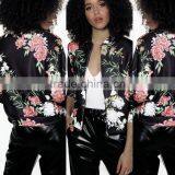 Zm50359b Hot Sale Womens Coat Fashion Flower Ladies Jackets and Coats thumbnail-3
