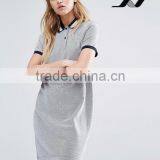 Girl's Polo Dress in Casual Preppy Style thumbnail-1