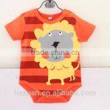 Animal Short Sleeves Baby Romper thumbnail-3