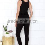 2015 New Style Shirt Top Design for Women Black Romper thumbnail-4