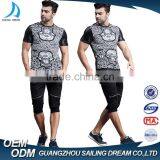 2016 Hot Sale High Quality 4 Zipper Design 3/4 Short Pants European Style Fashion Cheap Half Pants for Men thumbnail-2