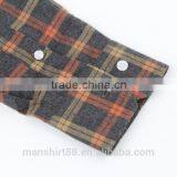 Fashion Men's Casual Dress Flannel Plaid Shirts thumbnail-3