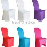Factory Supply Universal Spandex Lycra Chair Cover for Wedding Banquet Reception Party Event 11 Colours thumbnail-2