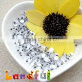 Black and White Flat Back Toy Movable Eyes Handicraft Round Googly Eyes thumbnail-2