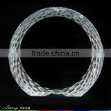 Optic Crystal Glass Round Blank Iceberg Block For Souvenirs Office Decoration JKC-0084 thumbnail-1