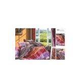 Patterned Printed Decorative Plum Full Size Personalized Custom Made Bedding Sets thumbnail-1