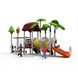 Funny Tree Playground Equipment Plastice Slide thumbnail-2