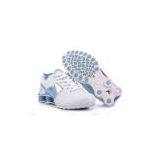 Nike Shox Sale Men Running Shox Responsive Cushioning White Blue thumbnail-1