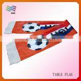 Custom Digital Pring Satin Football Fans Scarf Guangdong