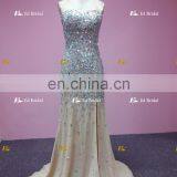 Hand Made Bling Bling Beaded Mermaid Long Evening Dress thumbnail-2