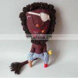 Lovely Hand-sewn Lion Plush Toys. Sew. Stuffed Animal.Cute DIY Lion thumbnail-5