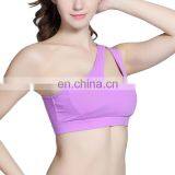 Purple Padding Sleeveless Sports Bra Custom Gym Sport Wear Fitness in Thailand thumbnail-2