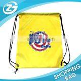 Small Size Cheap New Year Promotion Black Polyester Draw String Backpacks for Kids thumbnail-5