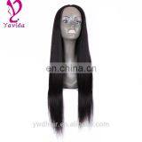 Lace Front Human Hair Wigs 100% Virgin Peruvian Long Straight Human Hair Glueless Full Lace Wig With Baby Hair For Black Women