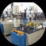 Advanced knurling machine and strip insertion for aluminum window and door