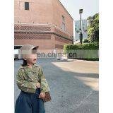 6596 Baby Boutique Clothing Kids Baby Girl Lapel Pointed Collar Printing Blouse thumbnail-4